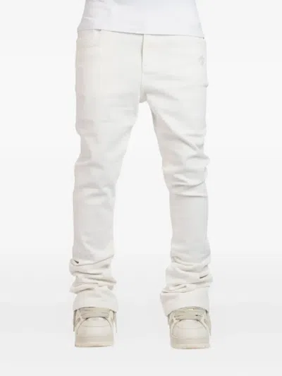 Guapi Stacked Logo-embroidered Jeans