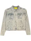 Guapi Vintage Stars Jacket In Blue