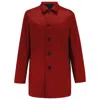 Guards London Montague Reversible Mac In Black/red