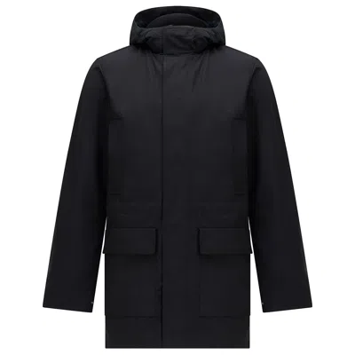 Guards London Men's Blake Lightweight Showerproof Parka - Black