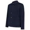 Guards London Men's Blue Kendrew Shacket - Navy In Blue