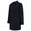 Guards London Men's Blue Picton Lightweight Mac - Navy In Blue