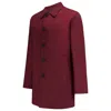 Guards London Men's Blue / Red Montague Reversible Raincoat - Wine/navy In Blue/red