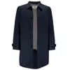 Guards London Men's Blue Spitalfield City Raincoat - Navy In Blue