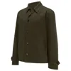 Guards London Men's Green Lancer Cotton Chore Jacket - Khaki In Green