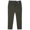 Guards London Men's Green Tailored Chinos - Khaki In Green