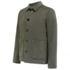 Guards London Men's Kendrew Shacket - Green In Green
