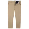 Guards London Men's Neutrals Tailored Chinos - Stone
