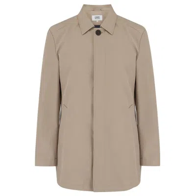 Guards London Men's Neutrals Wentworth Travel Raincoat - Stone In Gray
