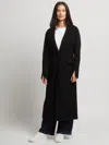 Guards London Women's Guilia Single Breasted Wool Cashmere Coat - Black In Black