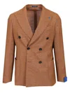 Guarinucci Blazer Doppio Petto Lana Opsak Verde