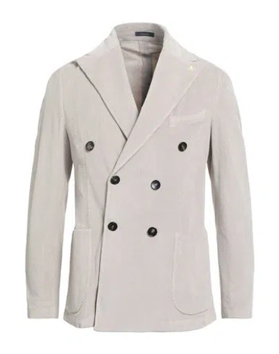 GUARINUCCI GUARINUCCI MAN BLAZER BEIGE SIZE 42 COTTON, LYOCELL, ELASTANE