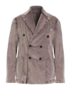 Guarinucci Man Blazer Brown Size 42 Cotton, Lyocell, Elastane