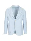 Guarinucci Single-breasted Patch-pocket Blazer In Black