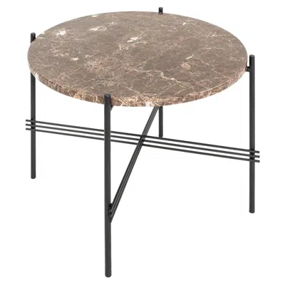 Pre-owned Gubi 2024 Gamfratesi For  Ts Coffee Table With Emperador Marble Top Black Base