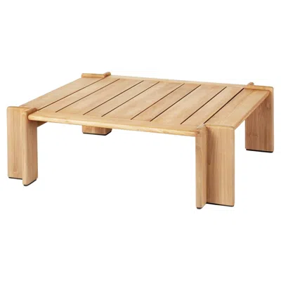 Pre-owned Gubi Atmosfera Natural Teak Coffee Table By  In Brown