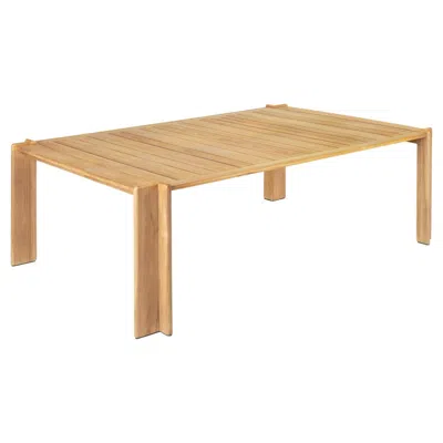 Pre-owned Gubi Atmosfera Natural Teak Dining Table Designed By  In Brown