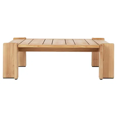 Pre-owned Gubi Atmosfera Outdoor Coffee Table In Brown