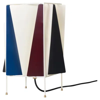 Pre-owned Gubi B-4 Table Lamp In French Blue Semi Matt By Greta M. Grossman