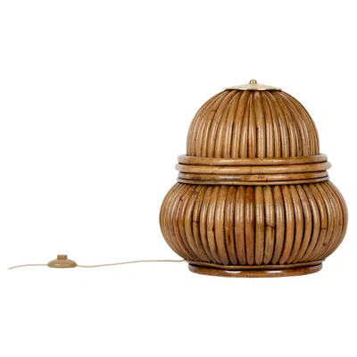 Pre-owned Gubi Bohemian 72 Floor Lamp By Gabriella Crespi In Brown