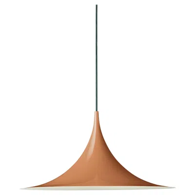 Pre-owned Gubi Bonderup & Thorup Small 'semi' Pendant In Roasted Pumpkin For  In Brown