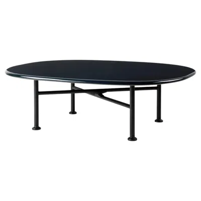 Pre-owned Gubi Carmel Low Coffee Table In Midnight Black By Oeo Studio