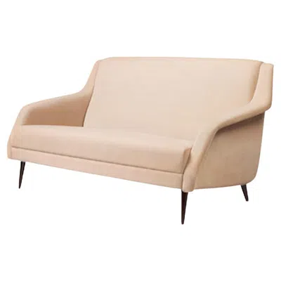 Pre-owned Gubi Customizable  Cdc.2 Sofa, Fully Upholstered By Carlo De Carli In Sand