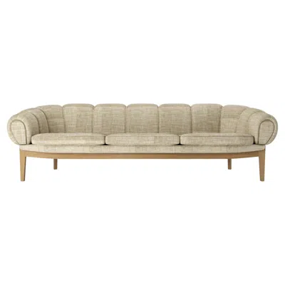 Pre-owned Gubi Customizable  Croissant Sofa By Illum Wikkelsø In Brown