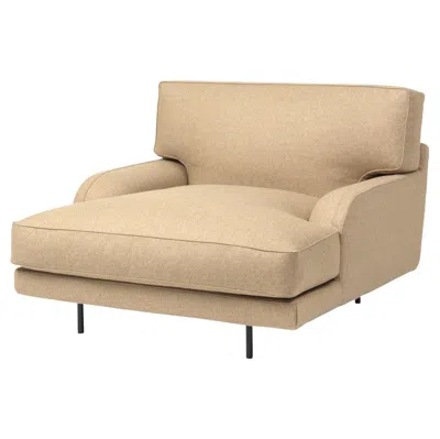 Pre-owned Gubi Customizable  Flaneur Lounge Chair Designed By Gamfratesi In Sand
