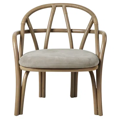 Pre-owned Gubi Customizable New And Made To Order  Bistra Lounge By Amdl Circle In Brown
