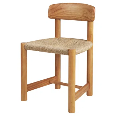 Pre-owned Gubi Daumiller Side Chair In Golden Pine For  In Brown