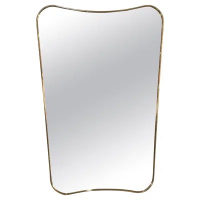 Pre-owned Gubi Fa 33 Gio Ponti Rectangular Mirror By  In Gray
