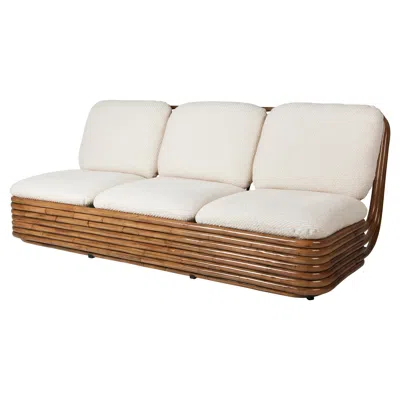 Pre-owned Gubi Gabriella Crespi Bohemian 72 Sofa Diagonal Bouclé Dedar 007 For  In Sand