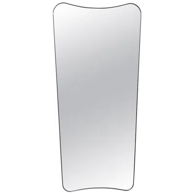 Pre-owned Gubi Gio Ponti 'f.a. 33' Full Length Mirror In Black Brass For