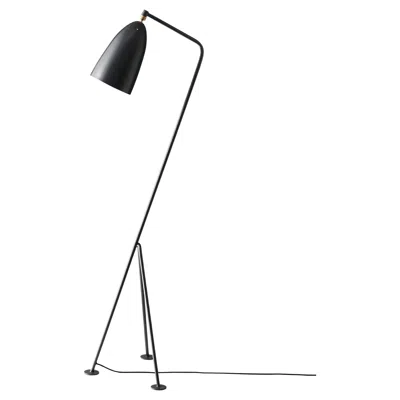 Pre-owned Gubi Greta M. Grossman Grashoppa Floor Lamp Anthracite Grey For  In Gray