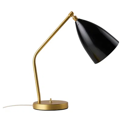 Pre-owned Gubi Greta M. Grossman Grashoppa Table Lamp Glossy Black For