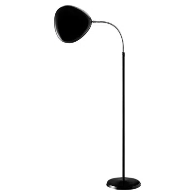 Pre-owned Gubi Greta Magnusson Grossman 'cobra' Floor Lamp In Black