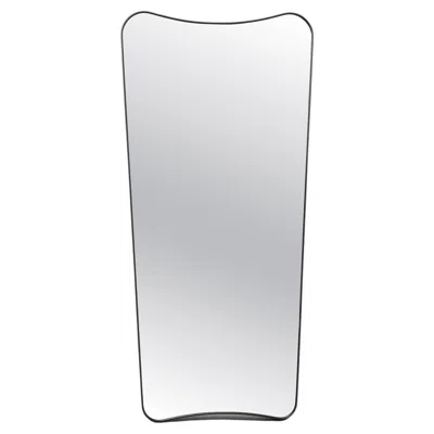 Pre-owned Gubi Large Fa 33 Gio Ponti Rectangular Mirror In Black Brass By