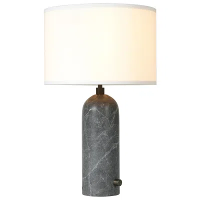 Pre-owned Gubi Large 'gravity' Marble Table Lamp By Space Copenhagen For  In Grey In Gray