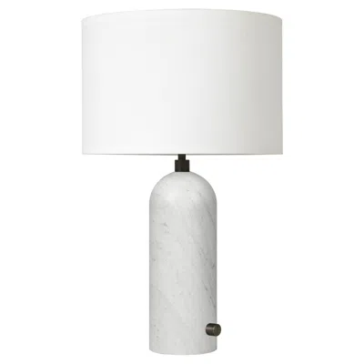 Pre-owned Gubi Large 'gravity' Marble Table Lamp By Space Copenhagen For  In White