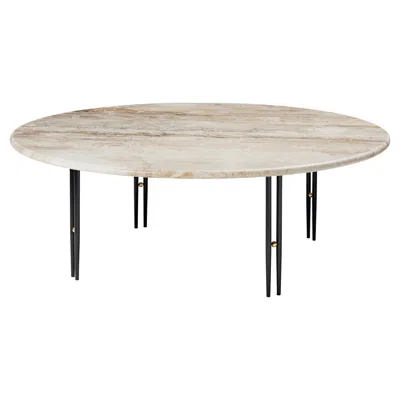 Pre-owned Gubi Large ‘ioi' Travertine Coffee Table By Gamfratesi For  In Sand