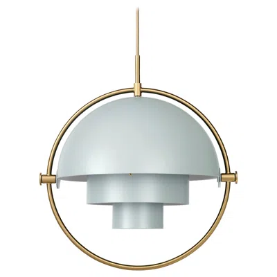 Pre-owned Gubi Louis Weisdorf 'multi-lite' Pendant Lamp In Sea Grey For  In Gray