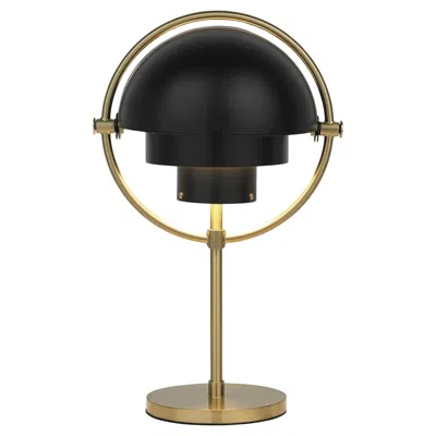 Pre-owned Gubi Louis Weisdorf 'multi-lite' Portable Table Lamp In Black And Brass For