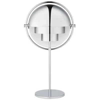 Pre-owned Gubi Louis Weisdorf 'multi-lite' Table Lamp In Chrome In Transparent
