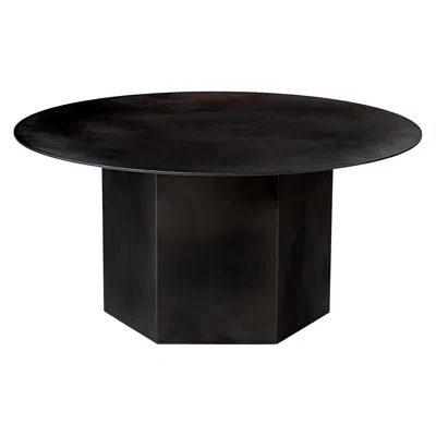 Pre-owned Gubi Medium Steel 'epic' Coffee Table In Midnight Black By Gamfratesi For