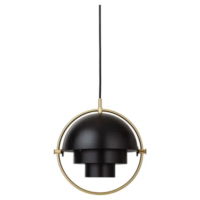 Pre-owned Gubi Multi-lite Pendant Lamp, Small, Black Brass, Black