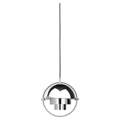 Pre-owned Gubi Multi-lite Pendant Lamp, Small, Chrome, Chrome In Transparent
