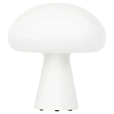 Pre-owned Gubi Obello Table Lamp In Frosted Glass By Bill Curry In Transparent