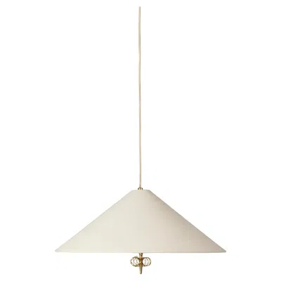 Pre-owned Gubi Paavo Tynell 1967 Pendant Canvas Shade For  In Sand