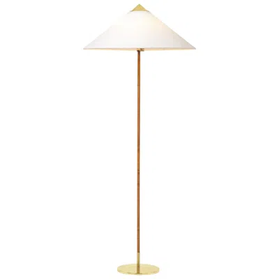 Pre-owned Gubi Paavo Tynell 9602 Floor Lamp, Canvas Shade In White